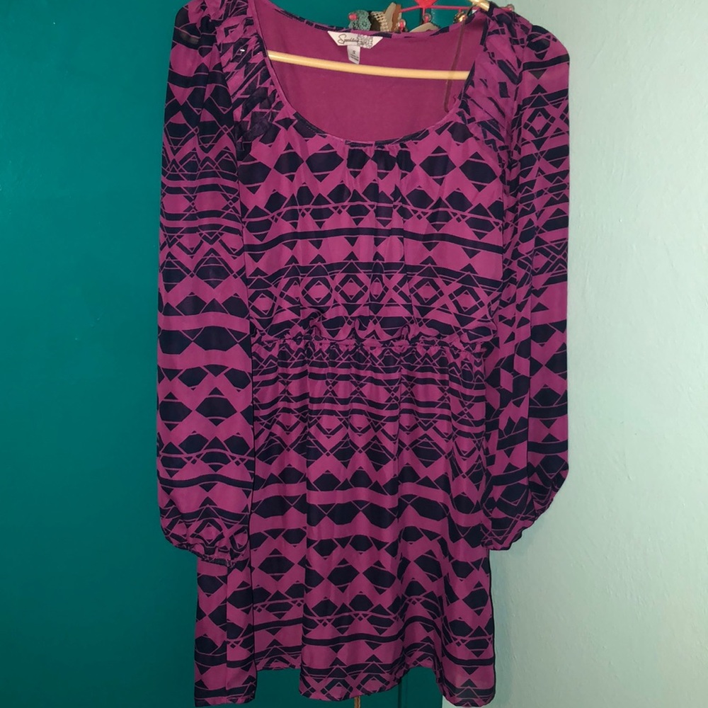 printed dress